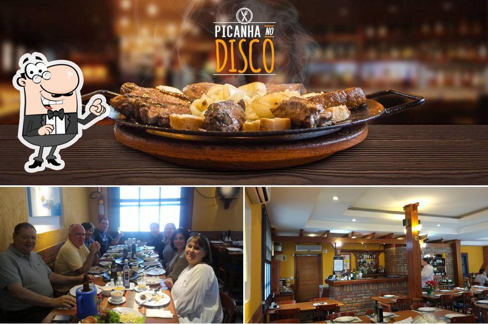 A imagem do Picanha No Disco’s interior e comida
