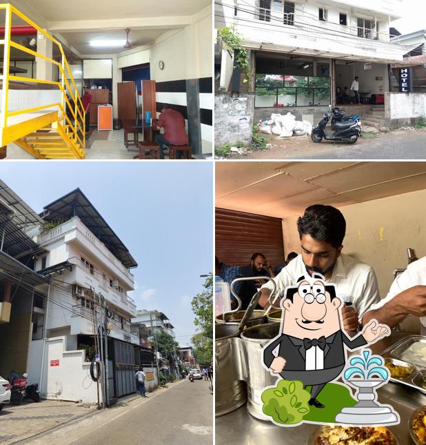 The exterior of Anjumana Mess
