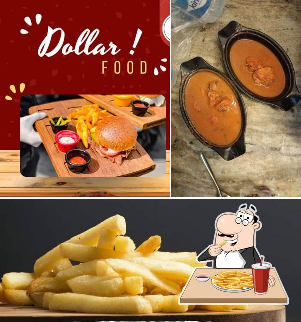 French fries at Dollar food