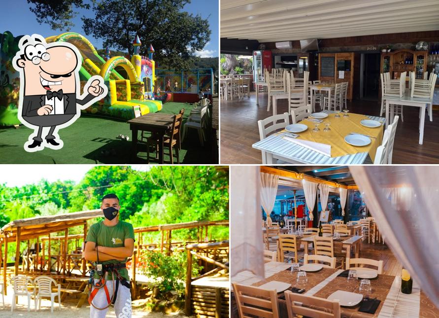 Gli interni di Parco Catone Adventure