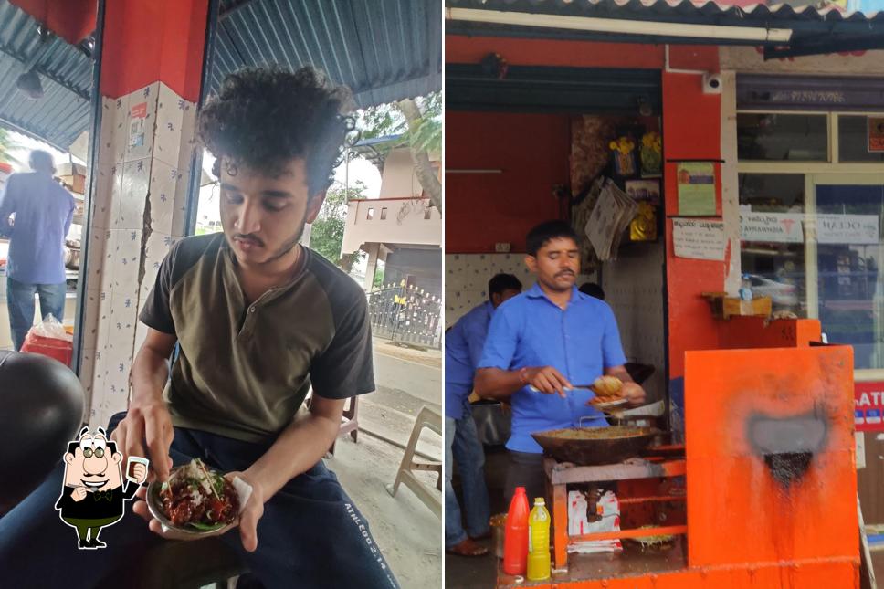 Enjoy a beverage at Sri Ram Chats