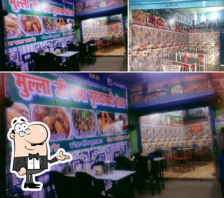The interior of Shama Muradabadi Chicken Corner