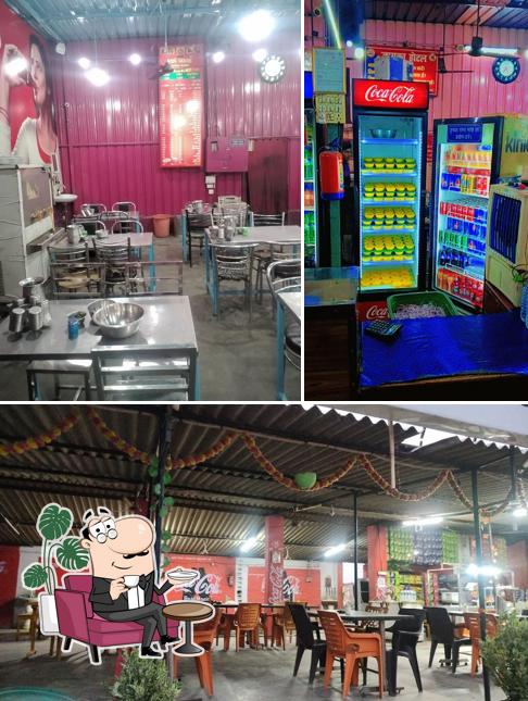 The interior of Zayka Hotel