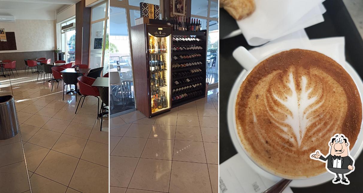 Dai un'occhiata agli interni di Caprice Coffee