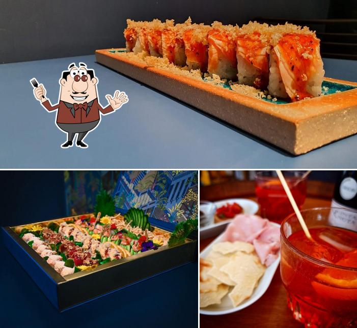 Cariño Nikkei si caratterizza per la cibo e bevanda