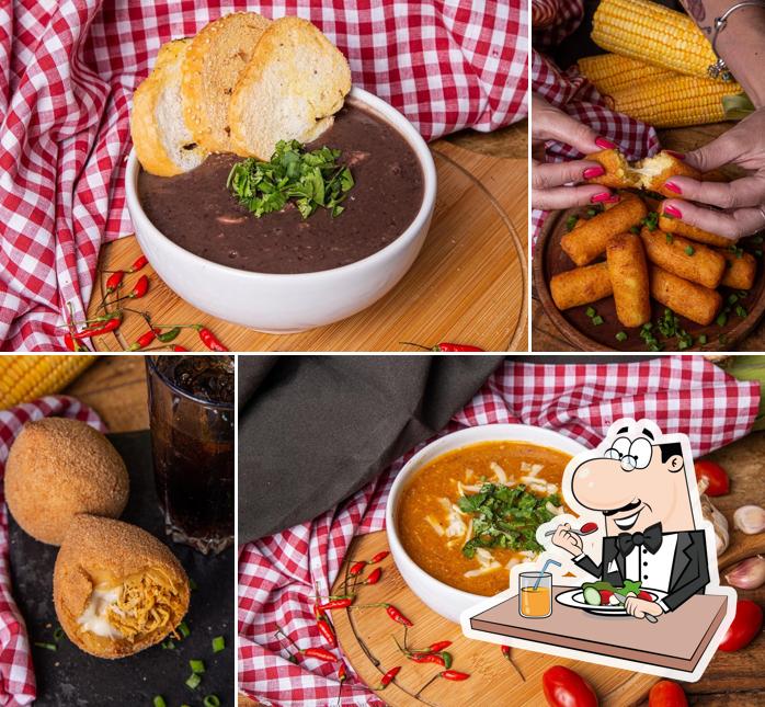 Mousse de chocolate em Pamonha Caipira Ponte Alta Norte