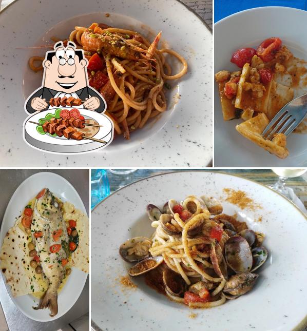 Bottarga al Ristorante La Barchetta Specialita' Pesce Allo Spiedo