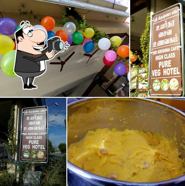 Look at the photo of Sri Krishna Bakery