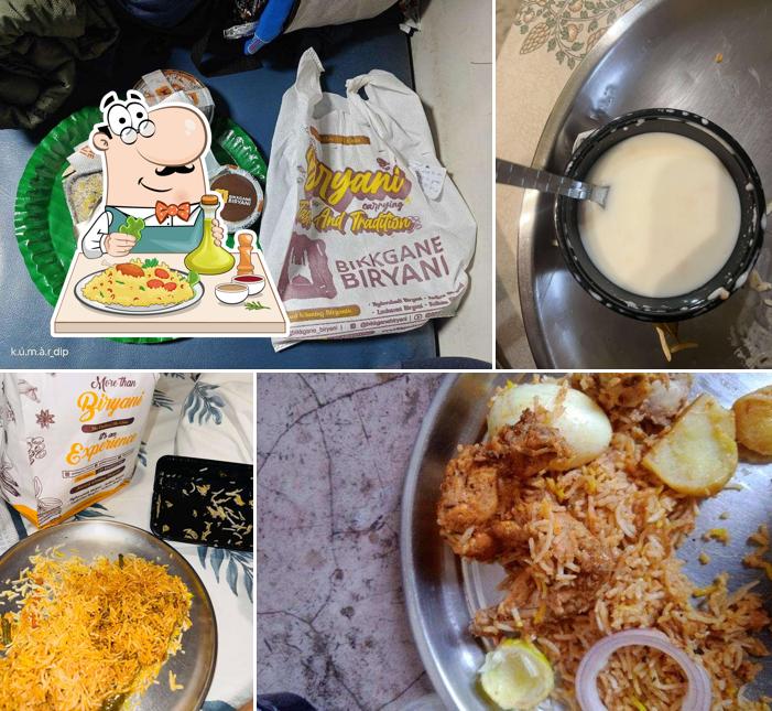 Food at Bikkgane Biryani