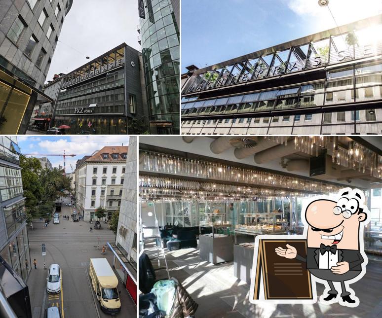 Gli esterni di Hiltl Dachterrasse