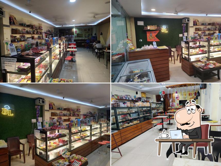 The interior of Sri Sai Bakers Land