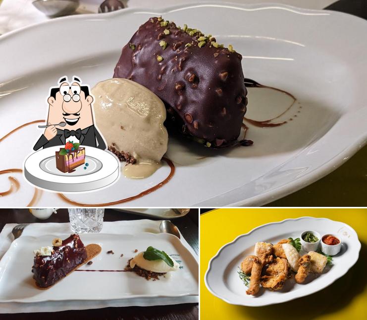 Torta al cioccolato al Campamac Osteria