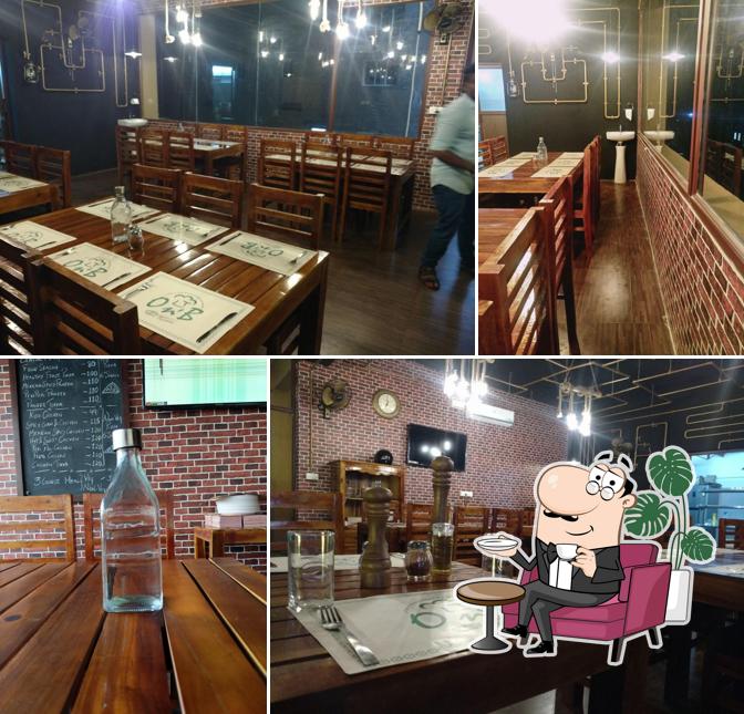 The interior of Olive n' Basil
