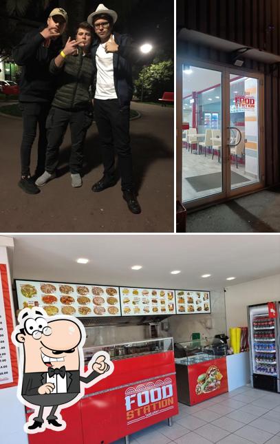 Gli interni di food station riazzino