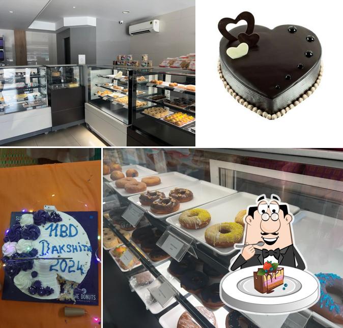 Chocolate cake at The Donuts Cake Shop Mettupalayam Road