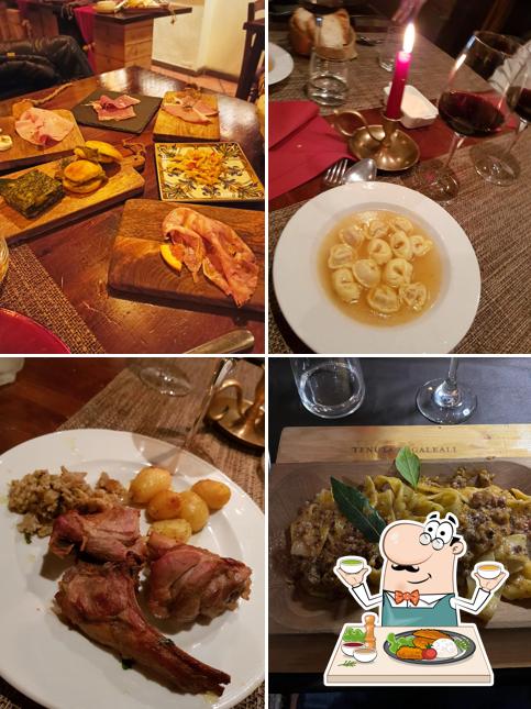 Platti al Osteria della Stazione