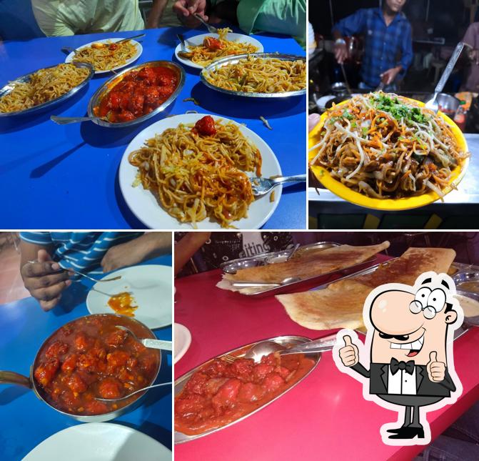 Look at the pic of Indian spicy Fast Food Corner