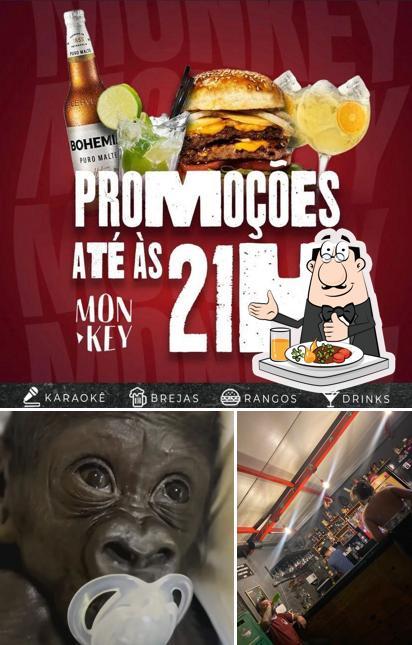 Comida em Monkey Bar Goiânia