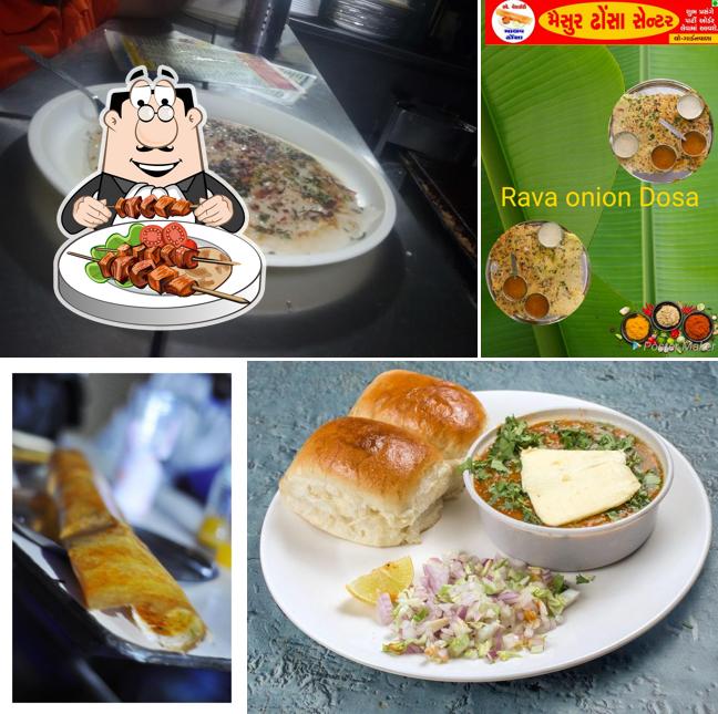 Meals at Mysore Dosa Center