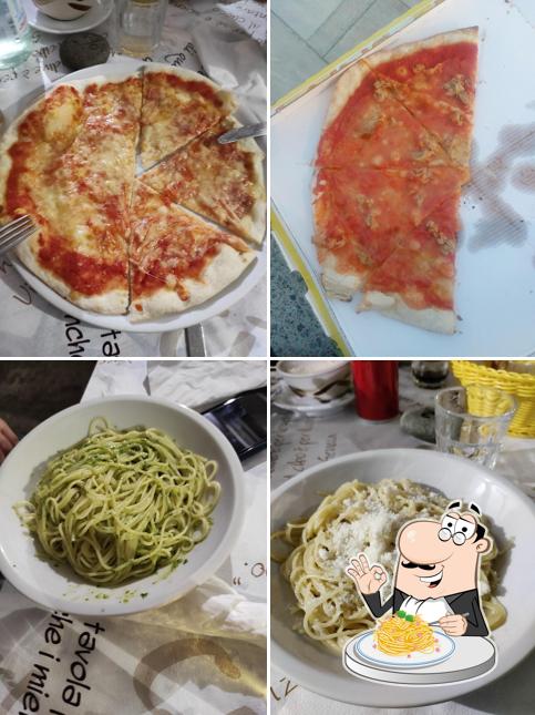 Spaghetti alla carbonara al Pizzeria Il Corsaro 88