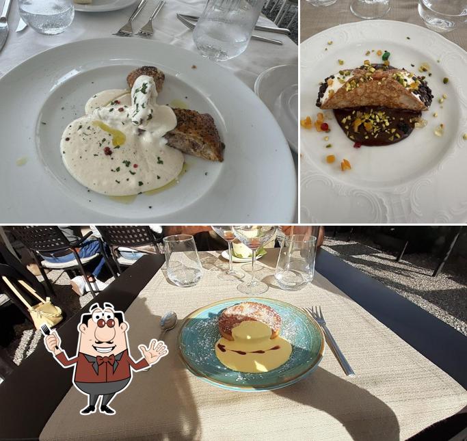 Cibo al Ristorante 'Belle Ile'