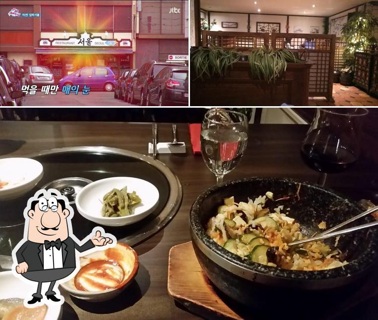 La immagine di interni e cibo da Seoul