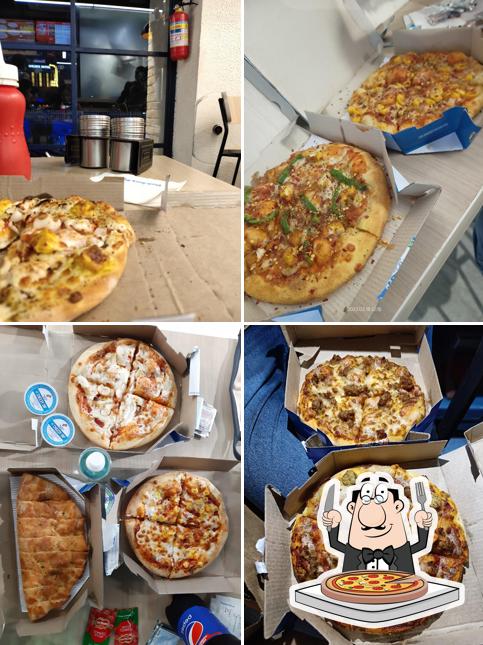 Get pizza at Domino's Pizza Railway Station, Raipur