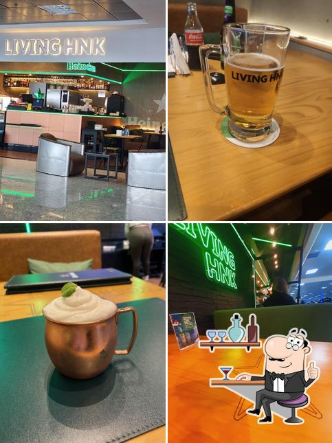 Living HNK Curitiba: Bar, Restaurante, Cerveja, Heineken, Portão 13 Aeroporto PR