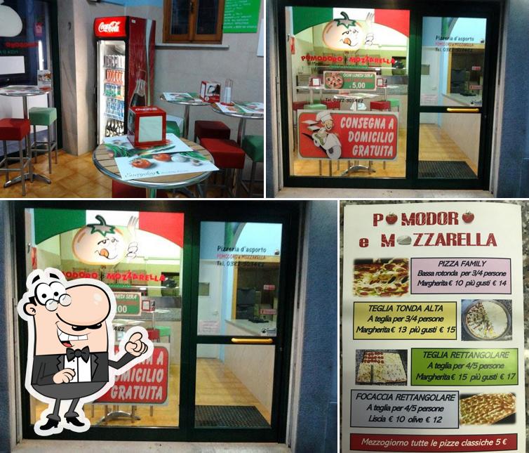 Gli interni di Pomodoro e Mozzarella