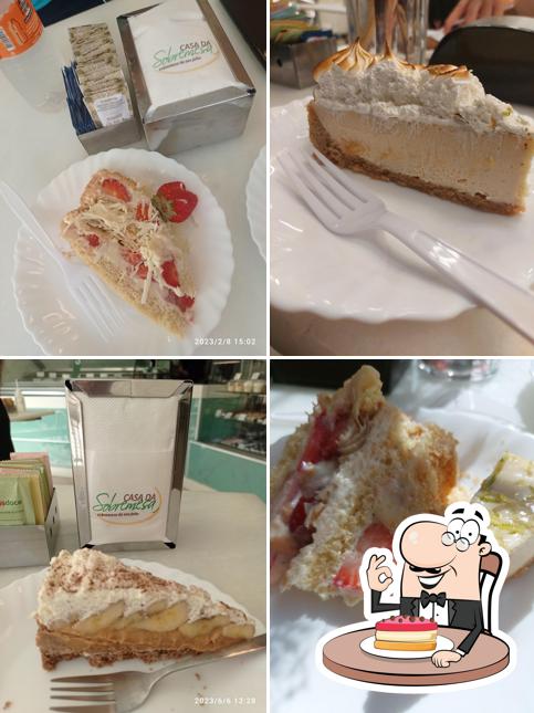 Bolo de queijo em Casa da Sobremesa Shopping Iguatemi Campinas