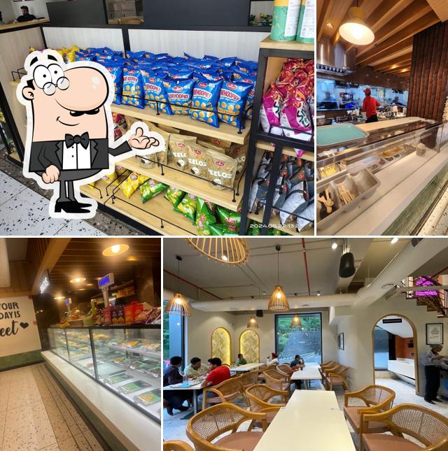 The interior of Haldiram's - Shimla Highway