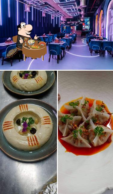 The photo of food and interior at Vatavaran The Vybe