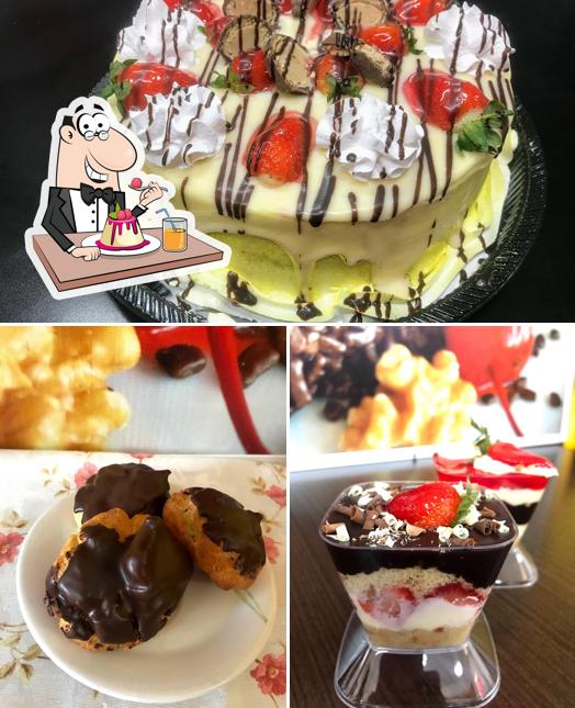 Peça uma das opções doces