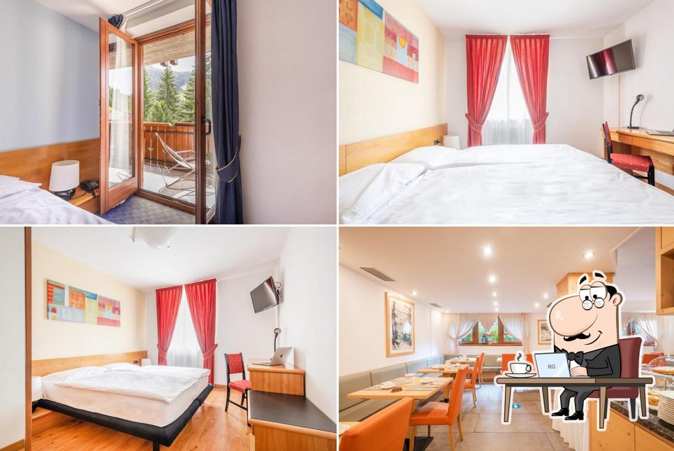 Gli interni di HOTEL ALPINA