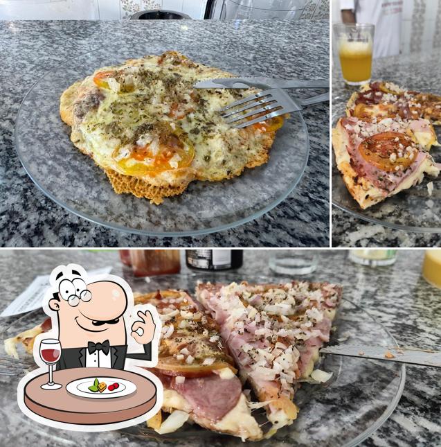 Comida em Pizzaria China