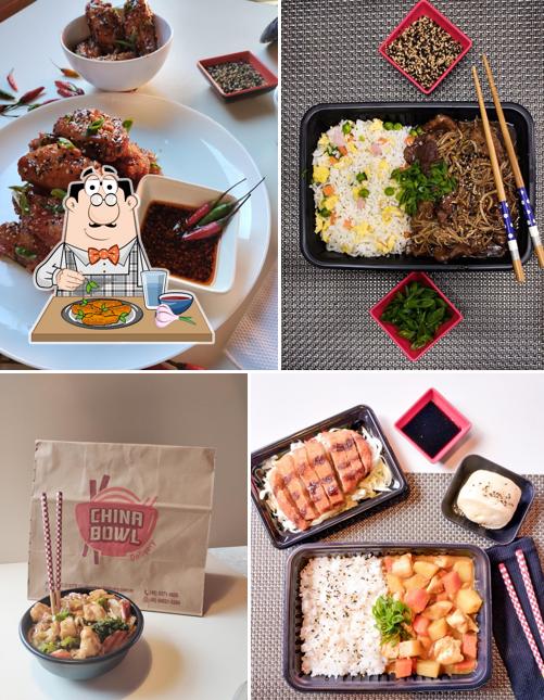 Asas de frango em China Bowl Delivery - Culinária Chinesa