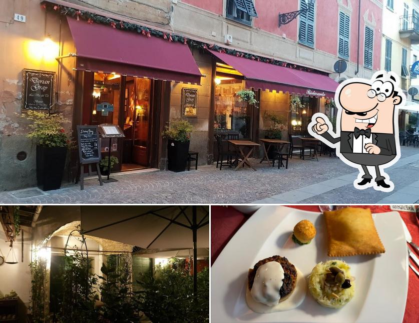 Dorian Gray Bistrot si caratterizza per la esterno e cibo