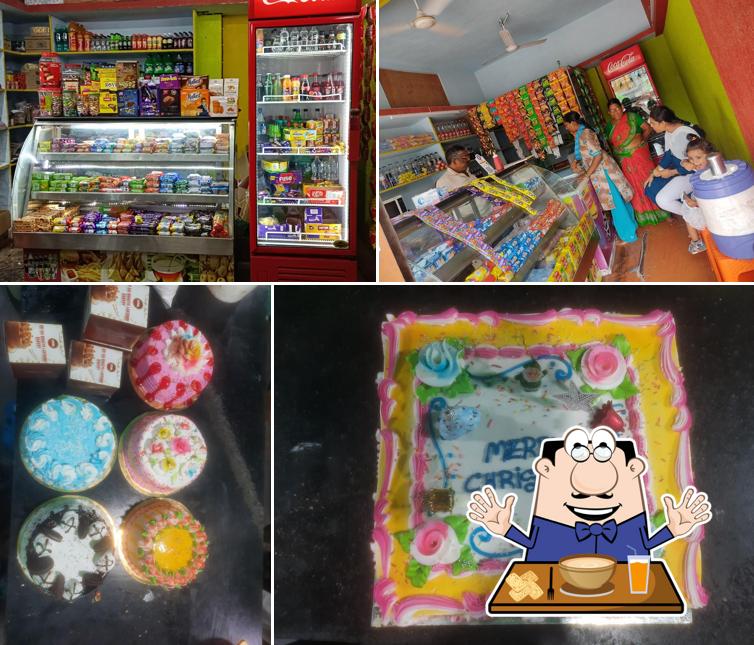 Food at Harsha Bakery & Cool Drinks
