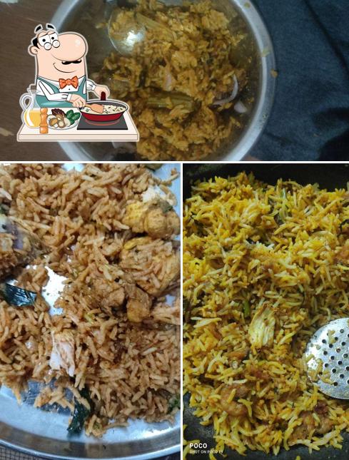 Fried rice at Naidu Gari Vantillu