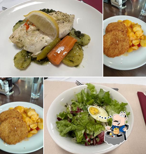 Platti al Restaurant Pr' Klaudiji