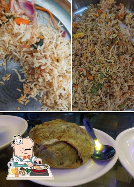 Fried rice at Amaravathi Food Court