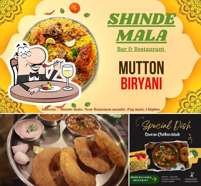Meals at Hotel Shinde mala