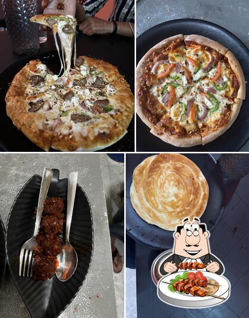 Krishna vegies & cake