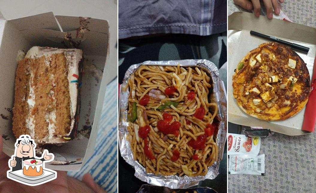 Carrot cake at Pizza Box