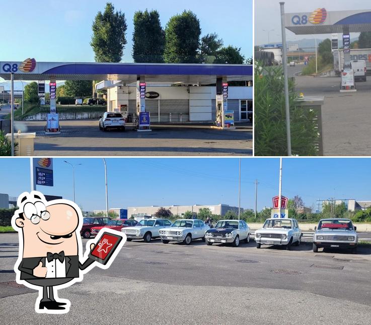 Gli esterni di Q8 Area di Servizio di Cavasin Antonio