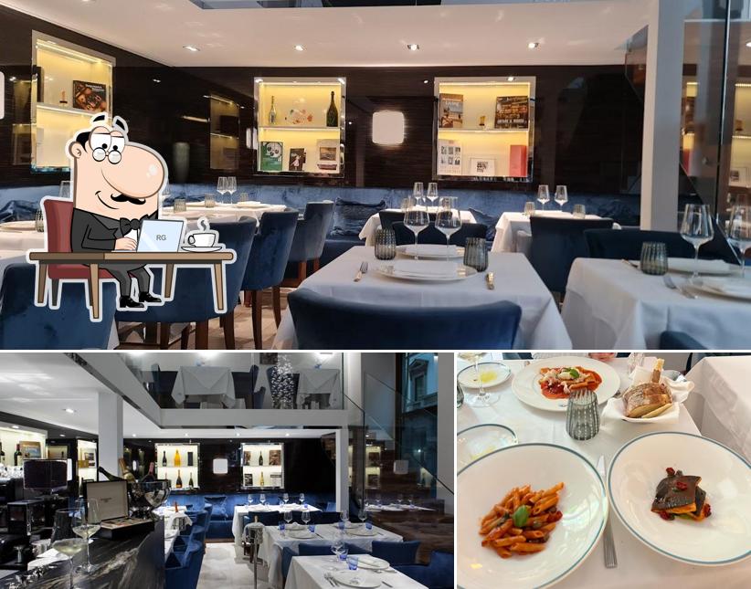 Gli interni di Deros Ristorante