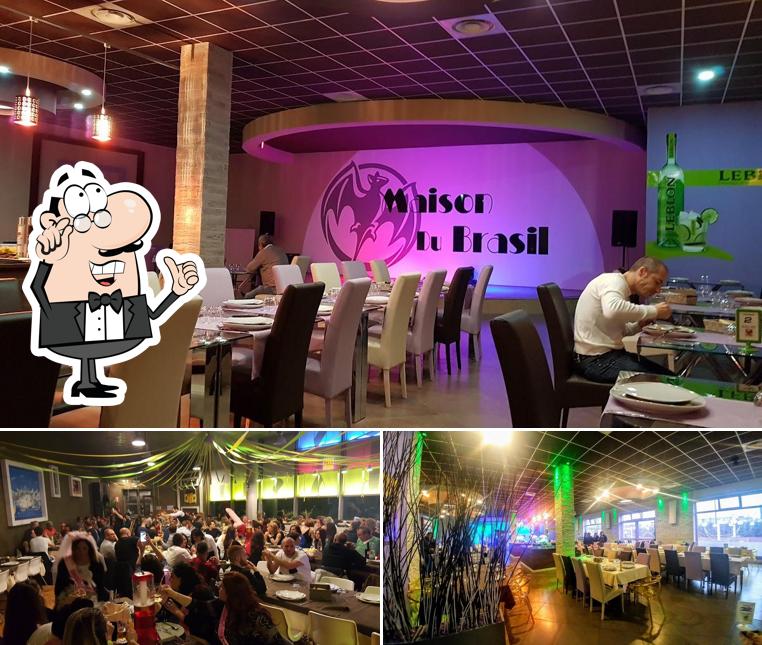 Gli interni di Maison du Brasil