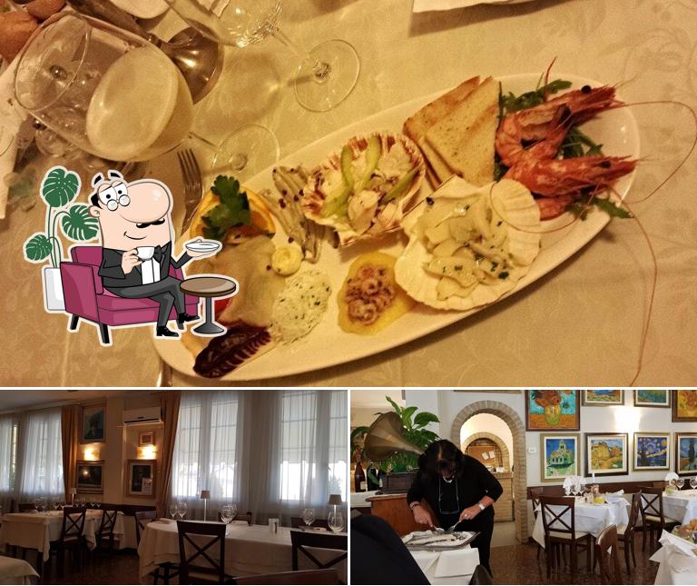 Tra le diverse cose da Al Braciere si possono trovare la interni e cibo