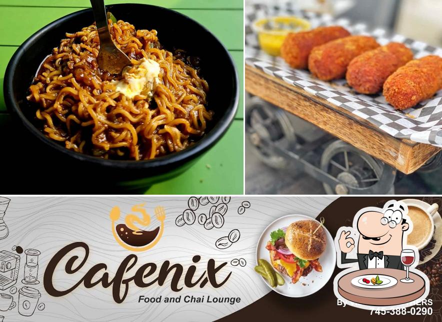 Food at Cafenix Family Restaurant