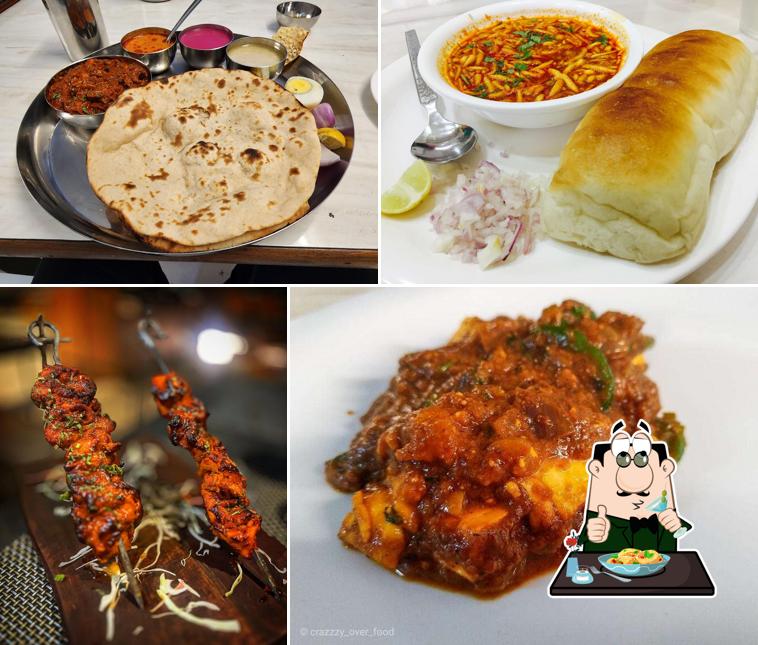 Meals at Kolhapuri Tadka